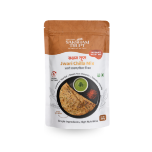 Saksham Trupt Jwari Chilla Mix | Instant Millet Mix | Healthy Jowar Chilla Flour | 200g