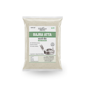 Saksham Trupt Bajra Atta | Cold-Pressed Stone Ground Pearl Millet Flour