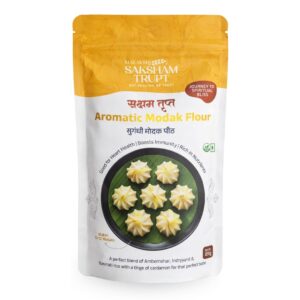 Saksham Trupt Aromatic Modak Flour | Instant Modak Mix | 200gm