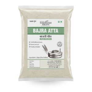 Saksham Trupt Bajra Atta | Cold-Pressed Stone Ground Pearl Millet Flour