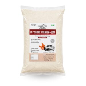 Saksham Trupt M P Sihore Premium + Soya Atta | Cold-Pressed Chakki Fresh Atta