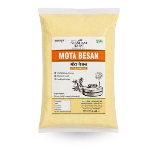 Saksham Trupt Cold-Pressed Mota Besan | Stone Ground Chana Dal Flour